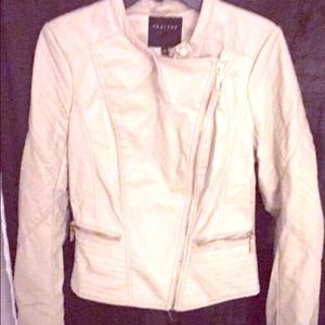Faux leather jacket